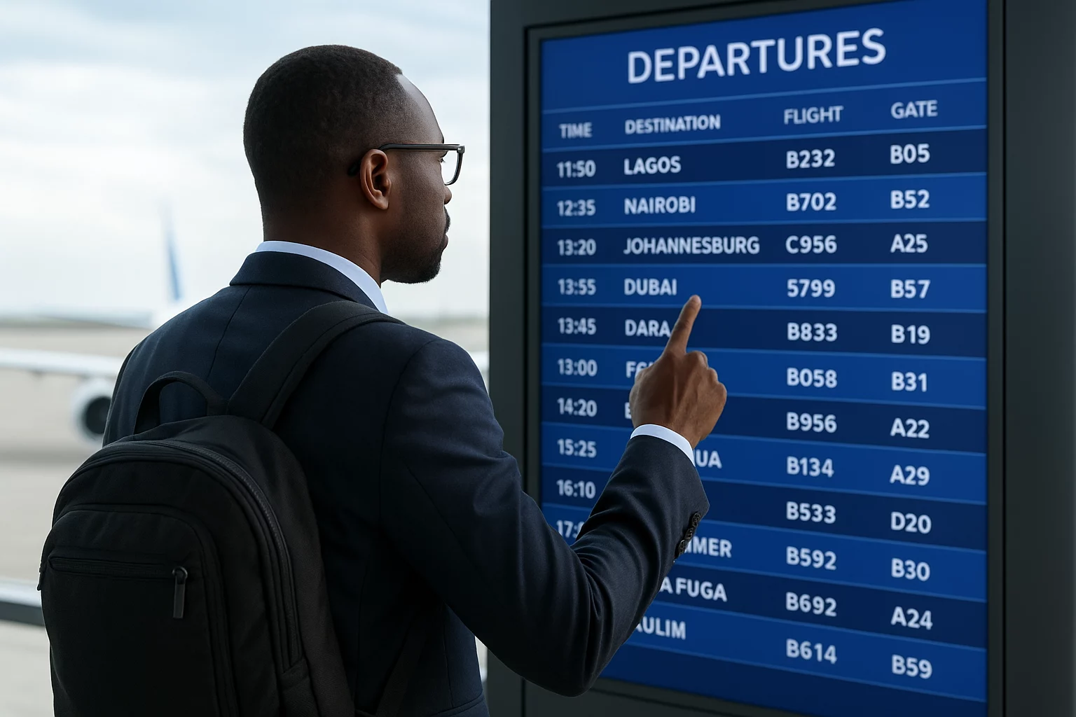 Air ticket booking